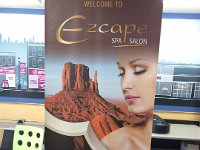 Ezcape Spa  Newly designed retractable banner